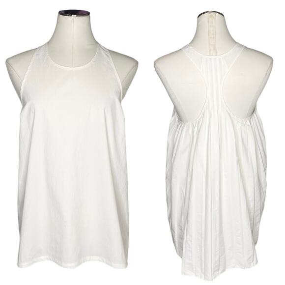 Athleta Sojourn Pleated Tank Top size Small - Picture 10 of 10